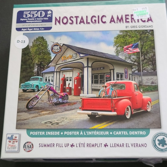 Nostalgic America Puzzle - Picture 1 of 2